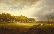 William Trost Richards Old Orchard at Newport Sweden oil painting artist